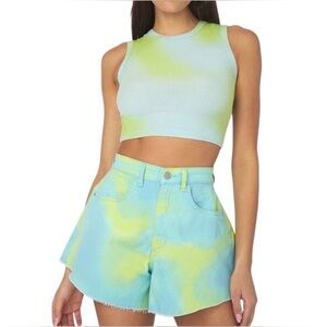 NEW WeWoreWhat Flare Bell Shorts size 29